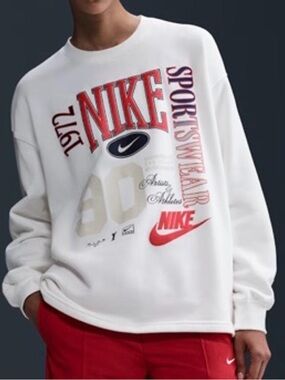 Nike Sportswear Women's Oversized Crew-Neck French Terry Sweatshirt
